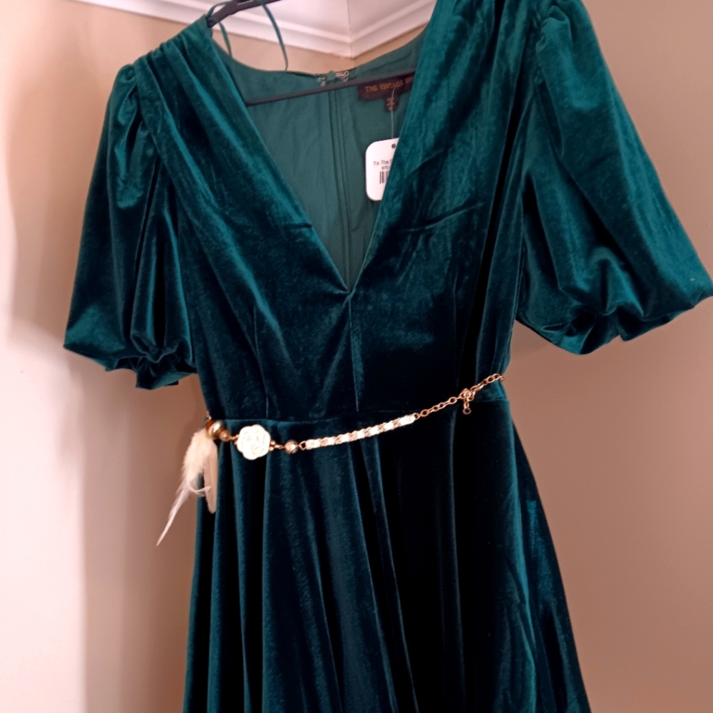 Ti's the Season Mini Dress by The Vintage Shop